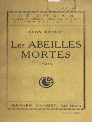 cover image of Les abeilles mortes
